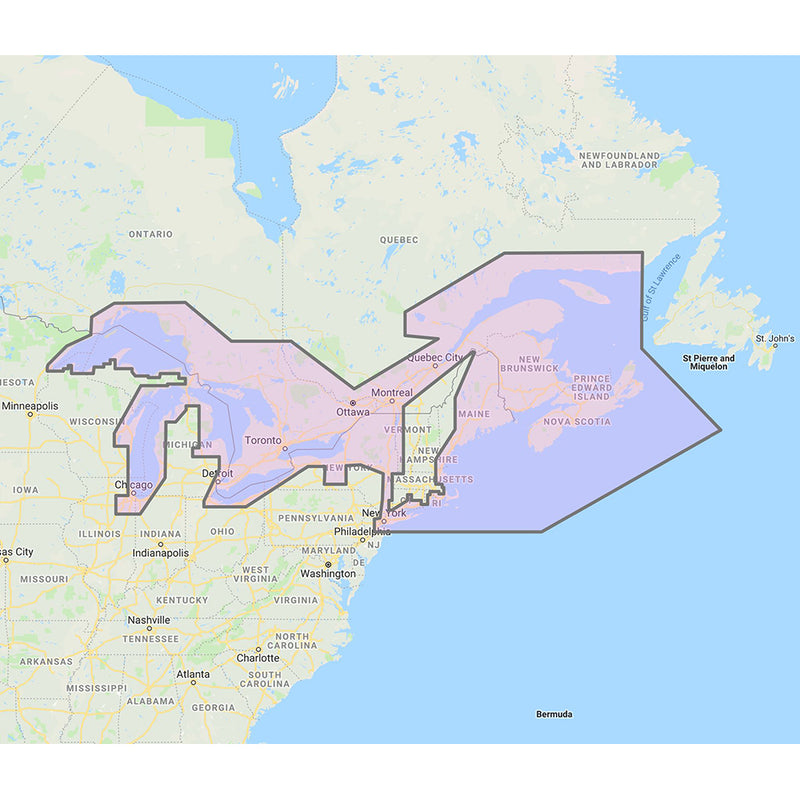 Furuno Great Lakes  Maritimes Vector Charts - 3D Data  Standard Resolution Satellite Photos - Unlock Code [MM3-VNA-026] - Mealey Marine