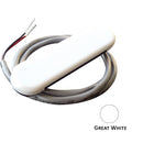 Shadow-Caster Courtesy Light w/2' Lead Wire - White ABS Cover - Great White - 4-Pack [SCM-CL-GW-4PACK] - Mealey Marine