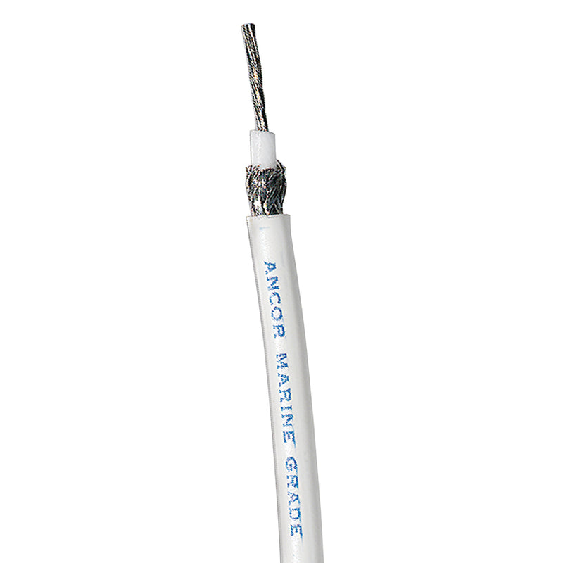 Ancor White RG 213 Tinned Coaxial Cable - 250' [151725] - Mealey Marine