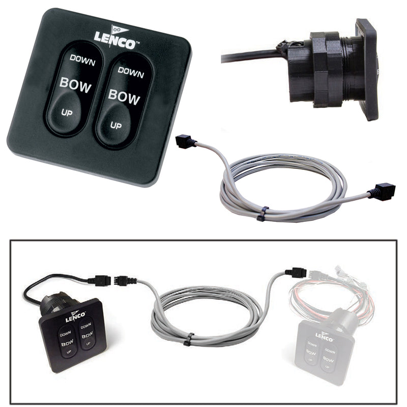Lenco Flybridge Kit f/Standard Key Pad f/All-In-One Integrated Tactile Switch - 40' [11841-104] - Mealey Marine