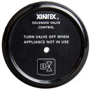 Xintex Propane Control & Solenoid Valve w/Black Bezel Display [C-1B-R] - Mealey Marine