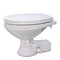 Jabsco Quiet Flush Freshwater Toilet - Regular Bowl w/Soft Close Lid - 24V [37045-4194] - Mealey Marine