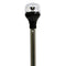 Attwood LightArmor Plug-In All-Around Light - 20" Aluminum Pole - Black Horizontal Composite Base w/Adapter [5550-PA20-7] - Mealey Marine