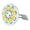 Lunasea G4 Back Pin 0.9" LED Light - Warm White [LLB-21BW-21-00] - Mealey Marine