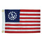 Taylor Made 12" x 18" Deluxe Sewn US Yacht Ensign Flag [8118] - Mealey Marine