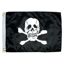 Taylor Made 12" x 18" Jolly Roger Novelty Flag [1818] - Mealey Marine