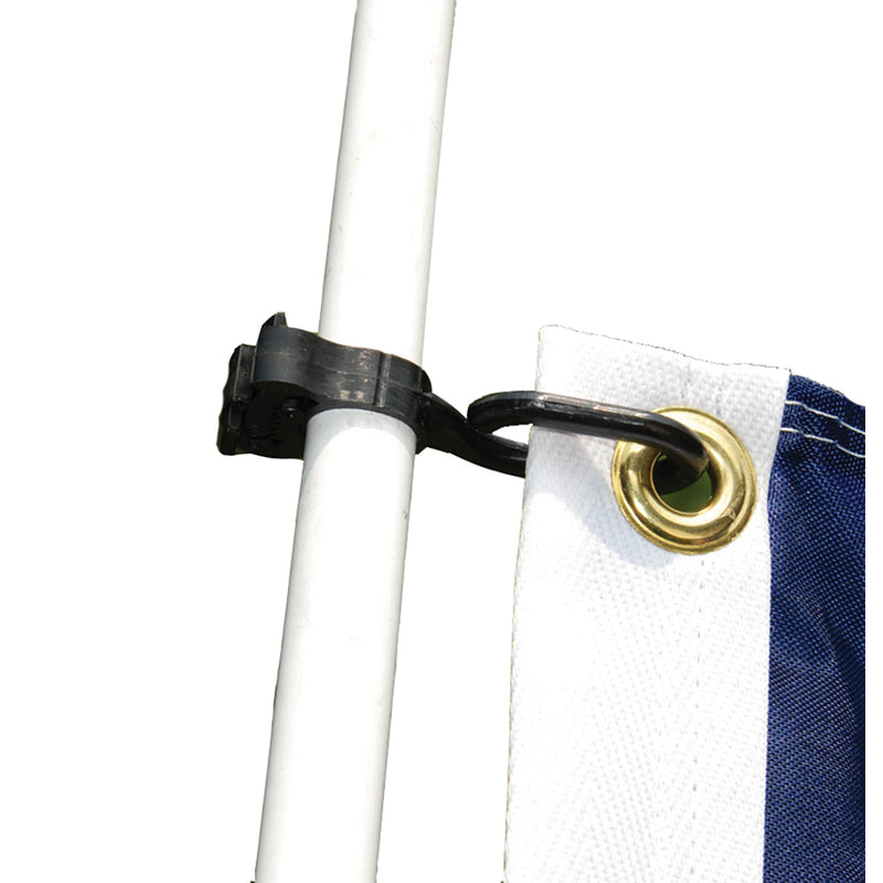 Taylor Made Charlevoix Burgee and Antenna Cli (Pair) [57925] - Mealey Marine