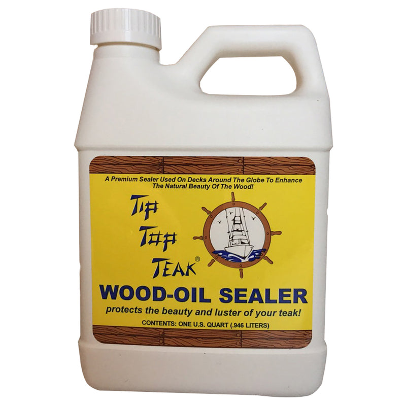 Tip Top Teak Wood Oil Sealer - Quart [TS 1001] - Mealey Marine