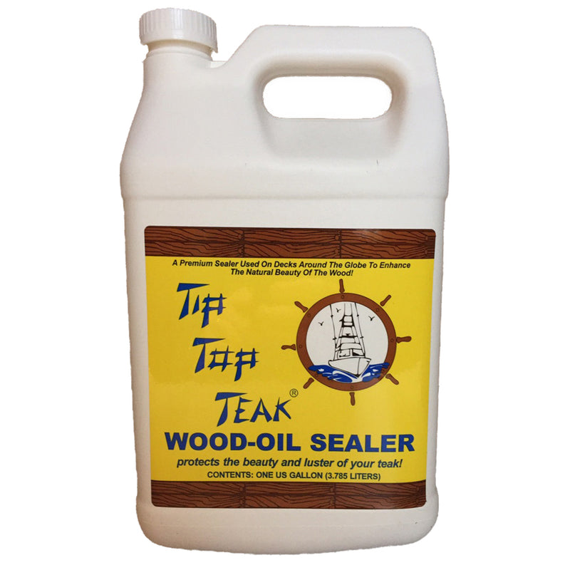 Tip Top Teak Wood Oil Sealer - Gallon [TS 1002] - Mealey Marine