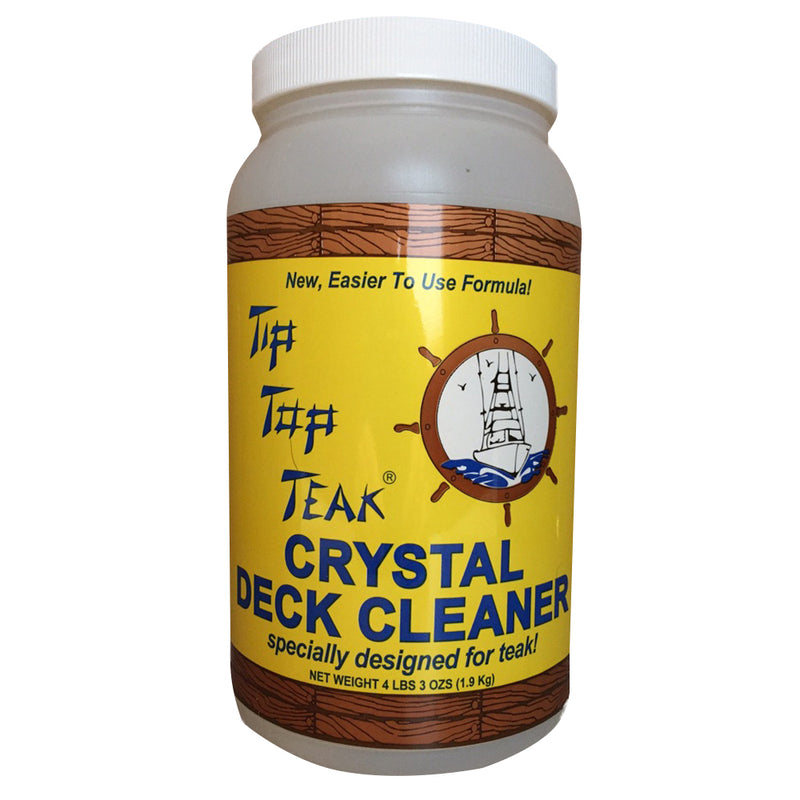 Tip Top Teak Crystal Deck Cleaner - Half Gallon (4lbs 3oz) [TC 2001] - Mealey Marine
