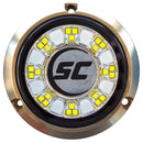 Shadow-Caster SCR-24 Bronze Underwater Light - 24 LEDs - Great White [SCR-24-GW-BZ-10] - Mealey Marine