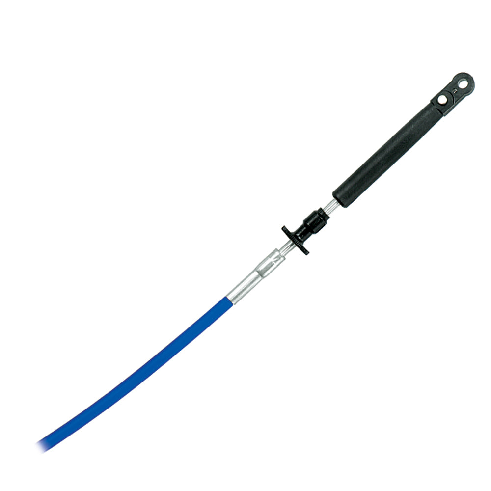 Uflex MACH Series High Efficiency  Flexibility Engine Control Cable - Johnson/Evinrude/OMC - 10' [MC14X10] - Mealey Marine
