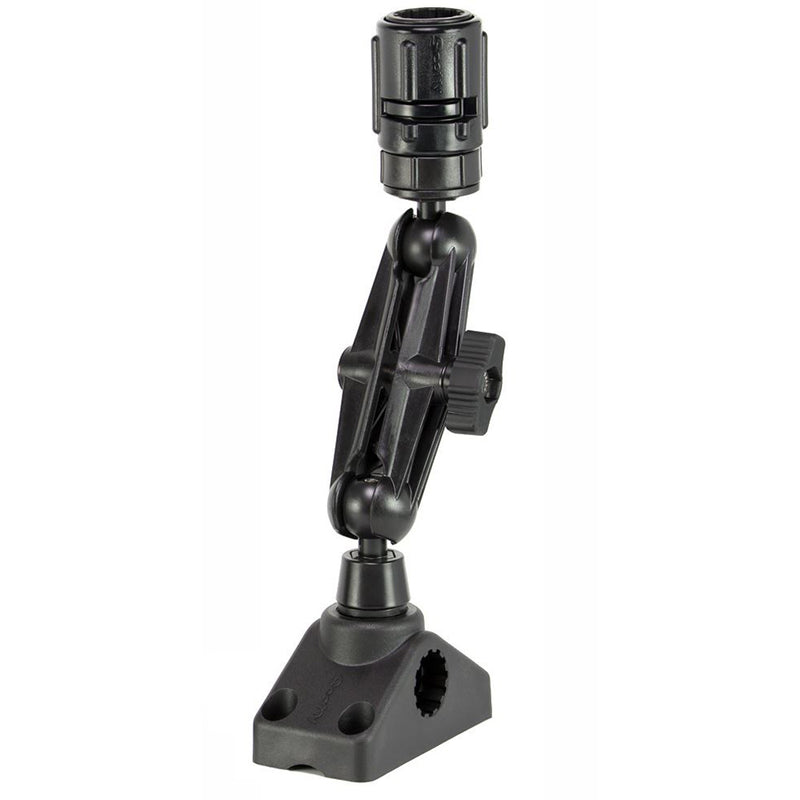 Scotty 152 Ball Mounting System w/Gear-Head Adapter, Post  Combination Side/Deck Mount [0152] - Mealey Marine