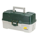 Plano 3-Tray Tackle Box w/Duel Top Access - Dark Green Metallic/Off White [620306] - Mealey Marine