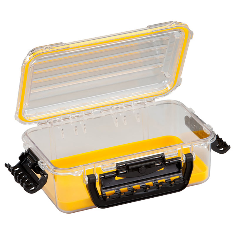 Plano Waterproof Polycarbonate Storage Box - 3600 Size - Yellow/Clear [146000] - Mealey Marine