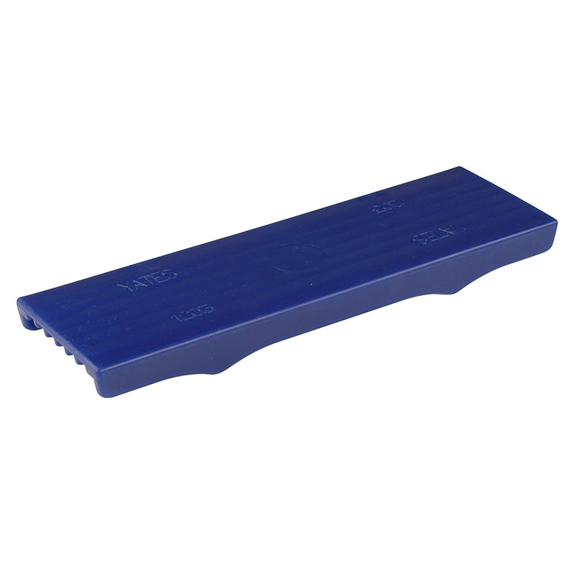 C.E.Smith Flex Keel Pad - Full Cap Style - 12" x 3" - Blue [16873] - Mealey Marine