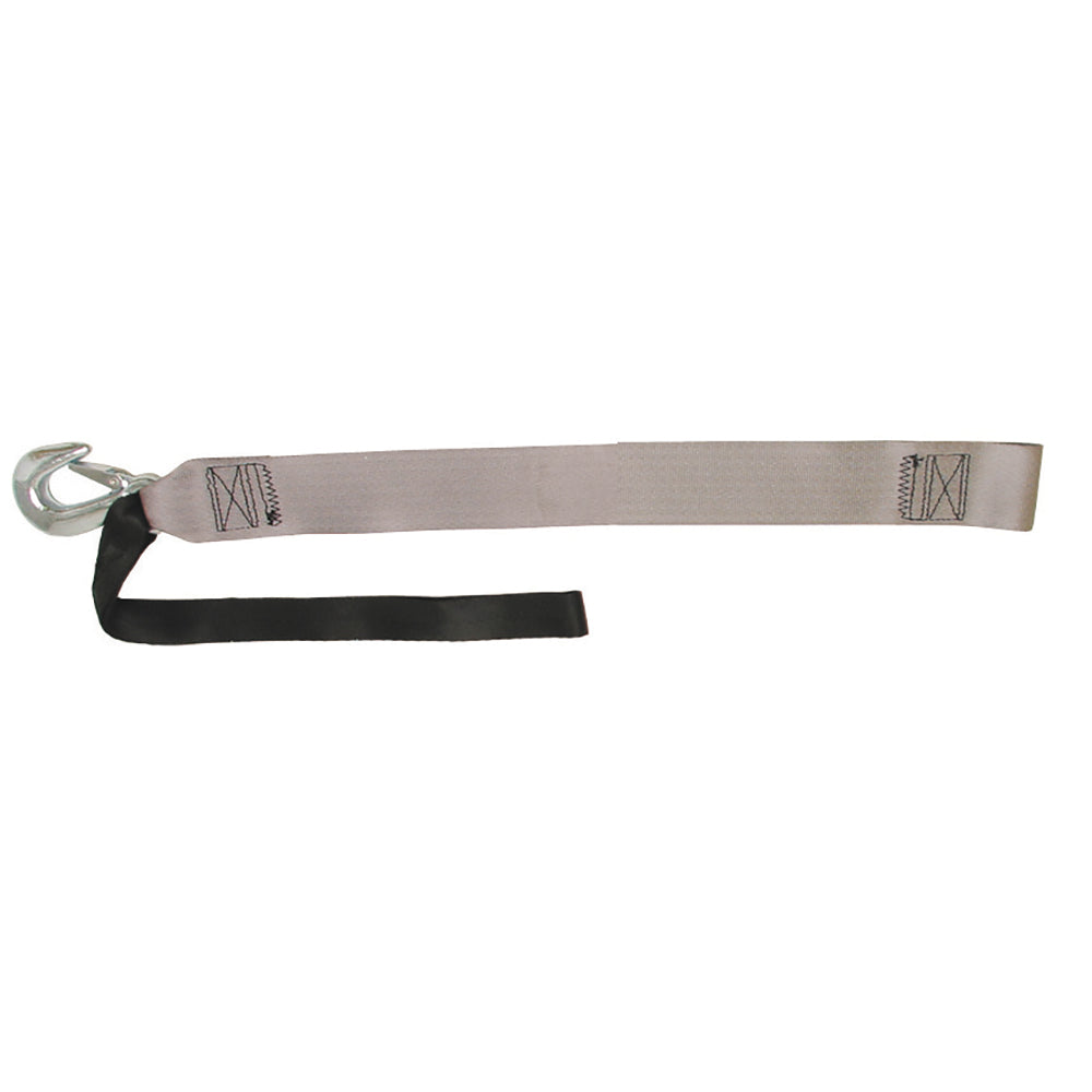 BoatBuckle P.W.C. Winch Strap w/Loop End - 2" x 15 [F14216] - Mealey Marine
