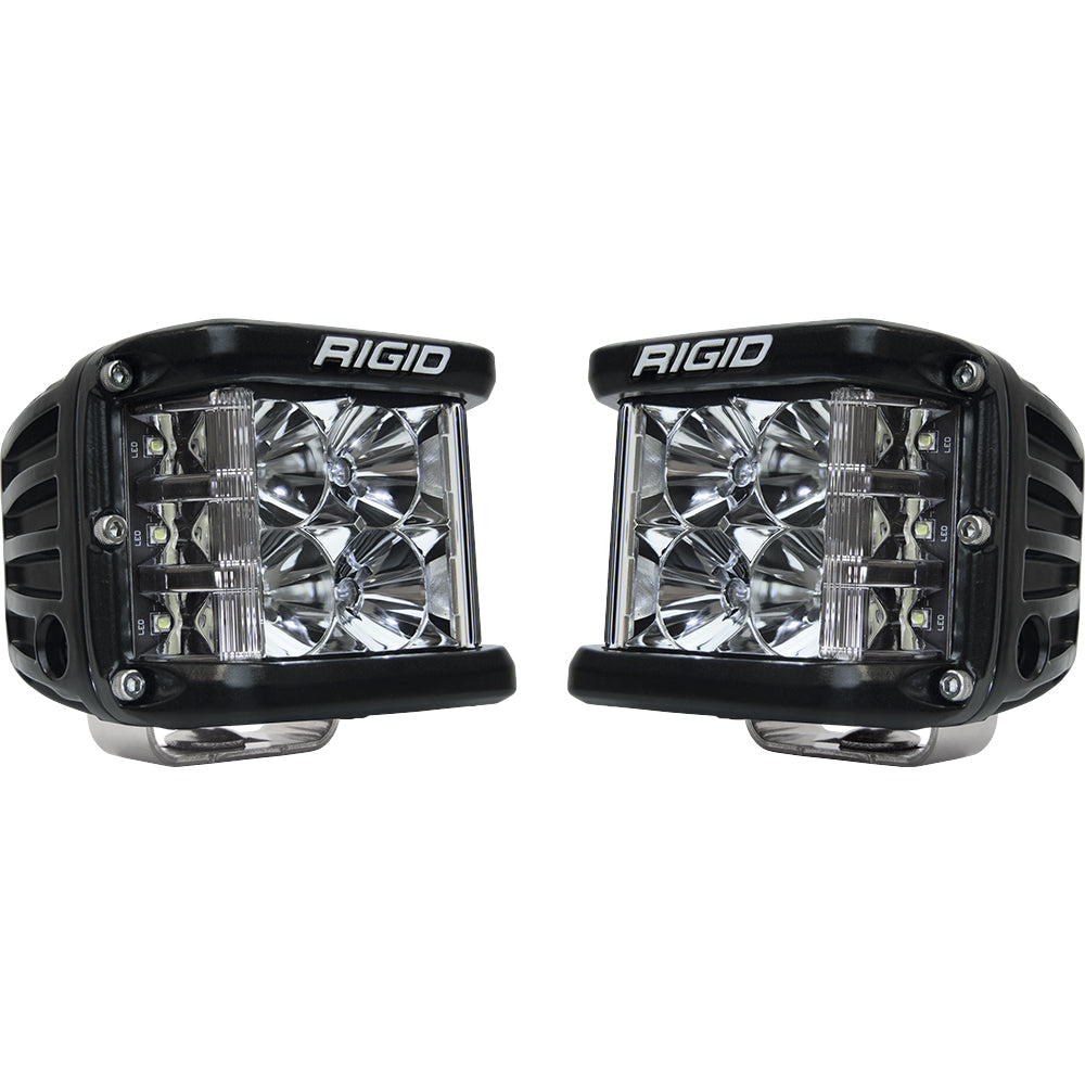 RIGID Industries D-SS Series PRO Flood LED Surface Mount - Pair - Black [262113] - Mealey Marine