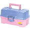 Plano Two-Tray Tackle Box w/Duel Top Access - Periwinkle/Pink [620292] - Mealey Marine