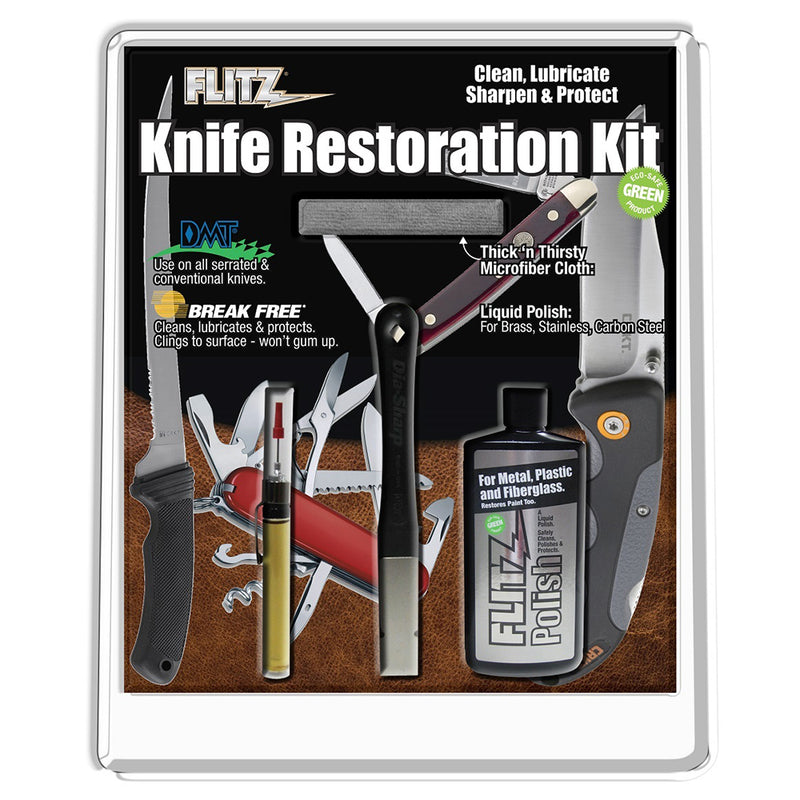Flitz Knife Restoration Kit [KR 41511] - Mealey Marine