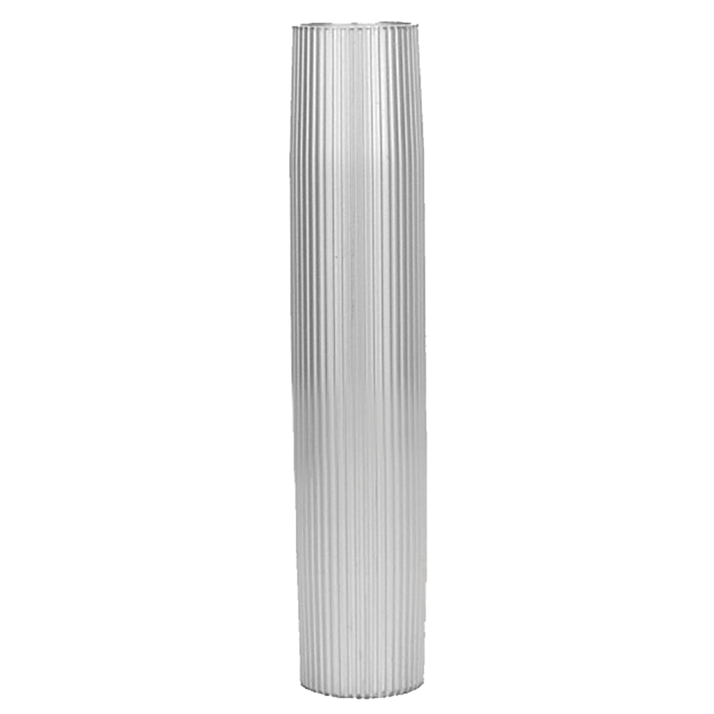 TACO Aluminum Ribbed Table Pedestal - 2-3/8" O.D. - 30-3/4" Length [Z60-7288VEL30.75-2] - Mealey Marine