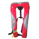 First Watch 24 Gram Inflatable PFD - Manual - Red/Grey [FW-240M-RG] - Mealey Marine