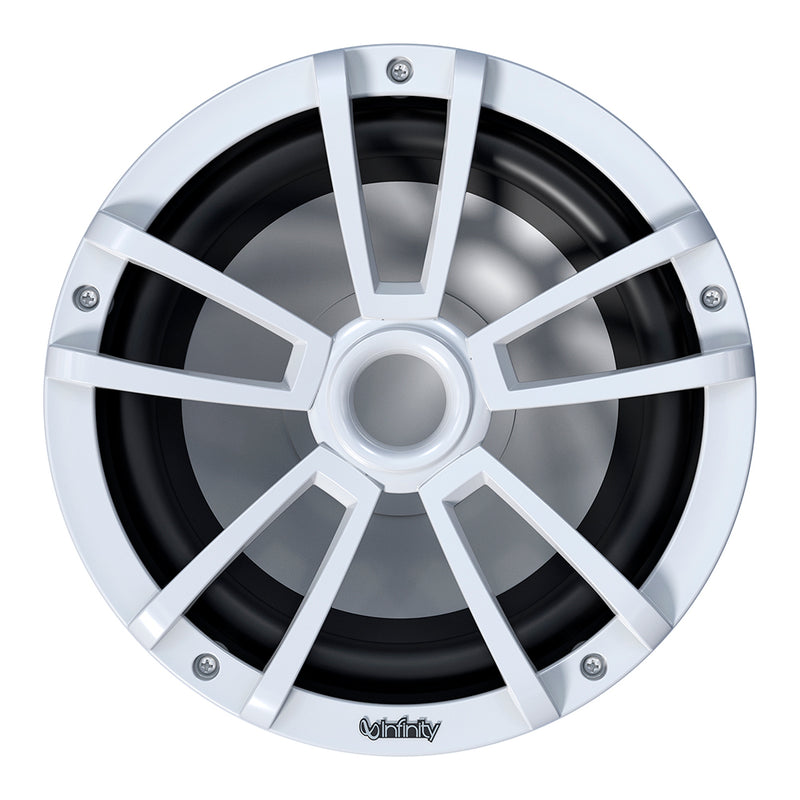 Infinity 10" Marine RGB Reference Series Subwoofer - White [INF1022MLW] - Mealey Marine
