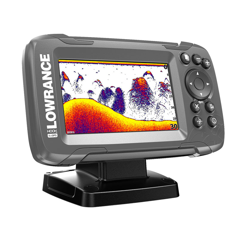 Lowrance HOOK2-4X GPS 4" Fishfinder GPS TrackPlotter All Season Pack [000-14179-001] - Mealey Marine
