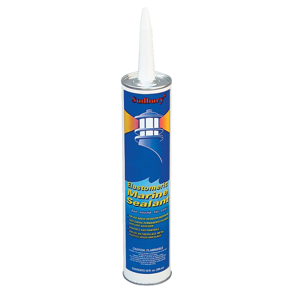Sudbury Elastomeric Marine Sealant - 10oz Cartridge - White [300] - Mealey Marine