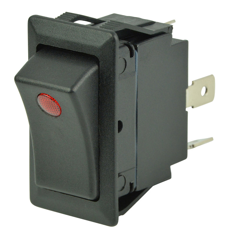 BEP SPST Rocker Switch - 1-LED - 12V/24V - ON/OFF [1001714] - Mealey Marine