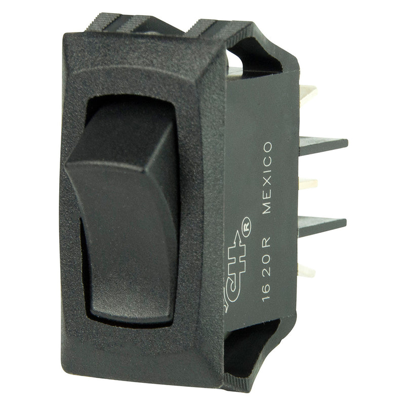 BEP Curved SPDT Mini Rocker Switch - 12V - ON/ON [1001706] - Mealey Marine