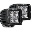 RIGID Industries D-Series PRO Hybrid-Flood LED - Pair - Black [202113] - Mealey Marine