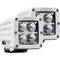 RIGID Industries D-Series PRO Hybrid-Flood LED - Pair - White [602113] - Mealey Marine