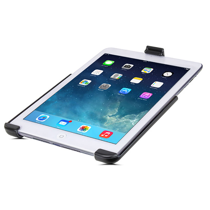 RAM Mount EZ-Rollr Model Specific Cradle w/Round Base Adapter for the iPad 5th Generation, Apple iPad Air 1-2  iPad Pro 9.7 [RAM-B-202-AP17U] - Mealey Marine