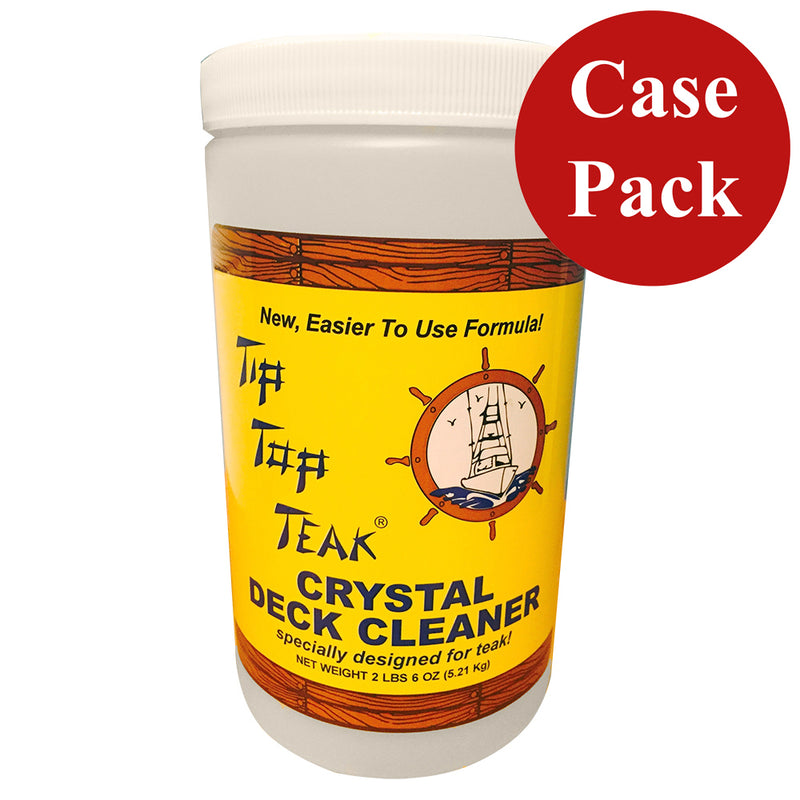 Tip Top Teak Tip Top Teak Crystal Deck Cleaner - Quart (2lbs 6oz) - *Case of 12* [TC 2000CASE] - Mealey Marine