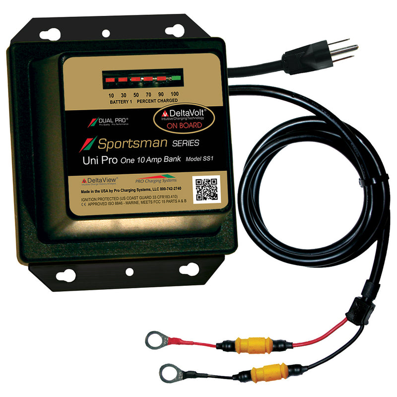 Dual Pro Sportsman Series Battery Charger - 10A - 1-Bank - 12V [SS1] - Mealey Marine