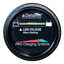 Dual Pro Battery Fuel Gauge - DeltaView Link Compatible - 24V System (2-12V Batteries, 4-6V Batteries) [BFGWOV24V] - Mealey Marine