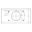 TACO T-Top Extrusion Plate Pre-Drilled for Grand Slams - 20" - Pair [GSE-1939BSA20] - Mealey Marine