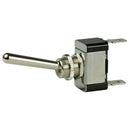 BEP SPST Chrome Plated Long Handle Toggle Switch - ON/OFF [1002013] - Mealey Marine