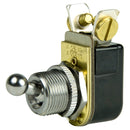 BEP SPST Chrome Plated Toggle Switch - 3/8" Ball Handle - OFF/ON [1002022] - Mealey Marine