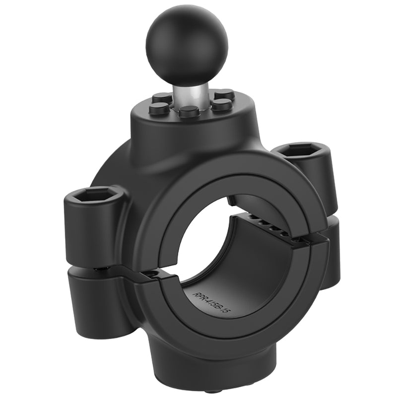 RAM Mount Torque 1-1/2" - 2" Diameter Rail Base w/1" Ball [RAM-B-415-15-2U] - Mealey Marine