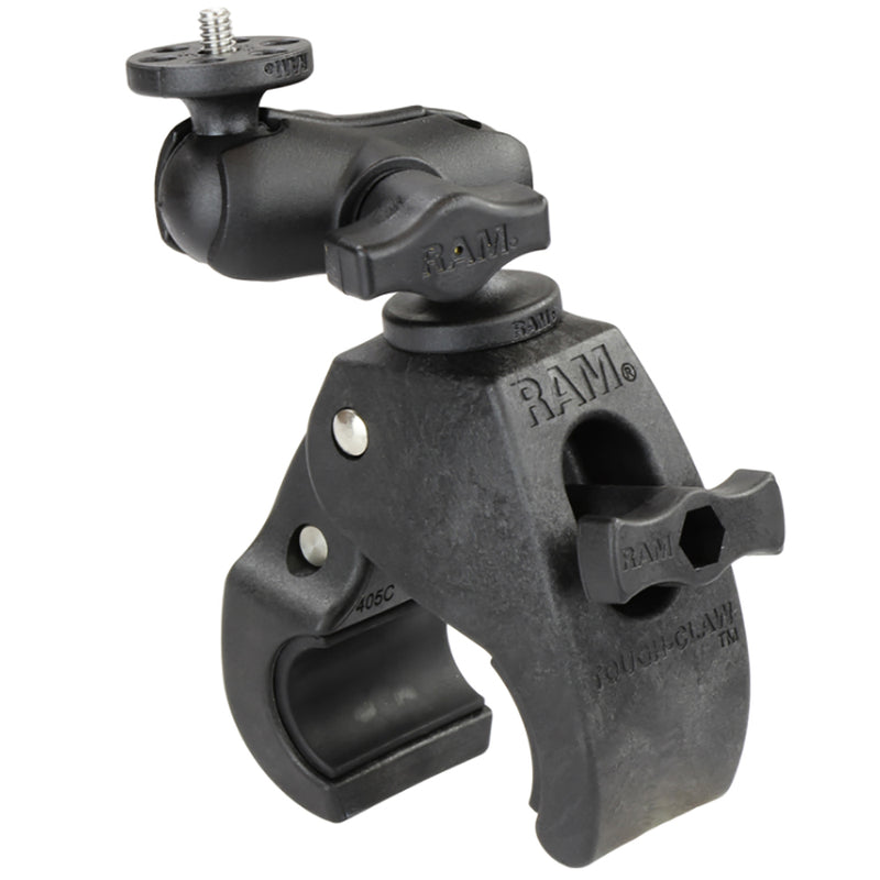 RAM Mount Medium Tough-Claw w/Short Arm 1/4"-20 Stud [RAM-B-404-A-366U] - Mealey Marine