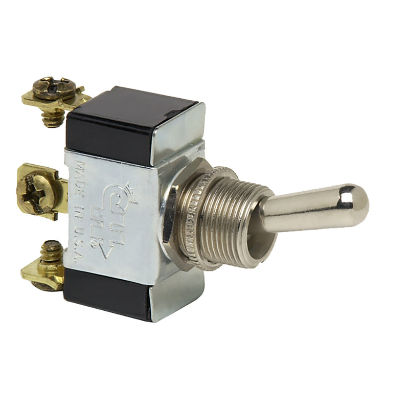 Cole Hersee Heavy Duty Toggle Switch SPDT (On)-Off-(On) 3 Screw [55021-BP] - Mealey Marine
