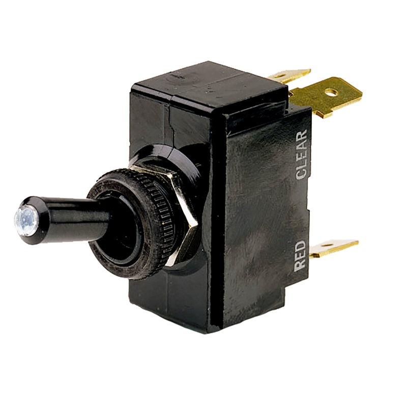 Cole Hersee Lighted Tip Toggle Switch SPST On-Off 4 Blade [M-54111-01-BP] - Mealey Marine