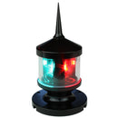 Lunasea Tri-Color/Anchor/Strobe LED Navigation Light [LLB-53BK-01-00] - Mealey Marine