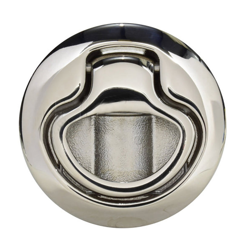 Southco Flush Pull Latch Pull to Open - Non-Locking - Polished Stainless Steel [M1-63-8] - Mealey Marine