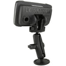 RAM Mount B Size 1" Fishfinder Mount for the Lowrance Hook2 Series [RAM-B-101-LO12] - Mealey Marine