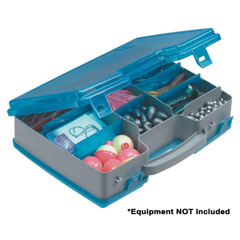 Plano Double-Sided Adjustable Tackle Organizer Large - Silver/Blue [171502] - Mealey Marine