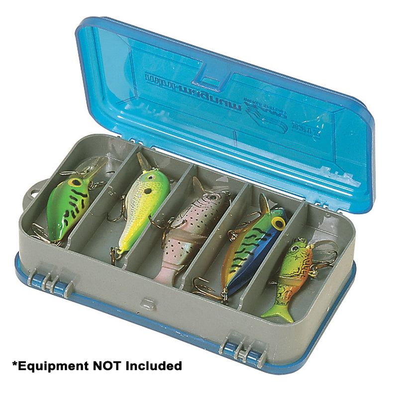 Plano Double-Sided Tackle Organizer Small - Silver/Blue [321309] - Mealey Marine