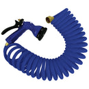 Whitecap 15 Blue Coiled Hose w/Adjustable Nozzle [P-0440B] - Mealey Marine